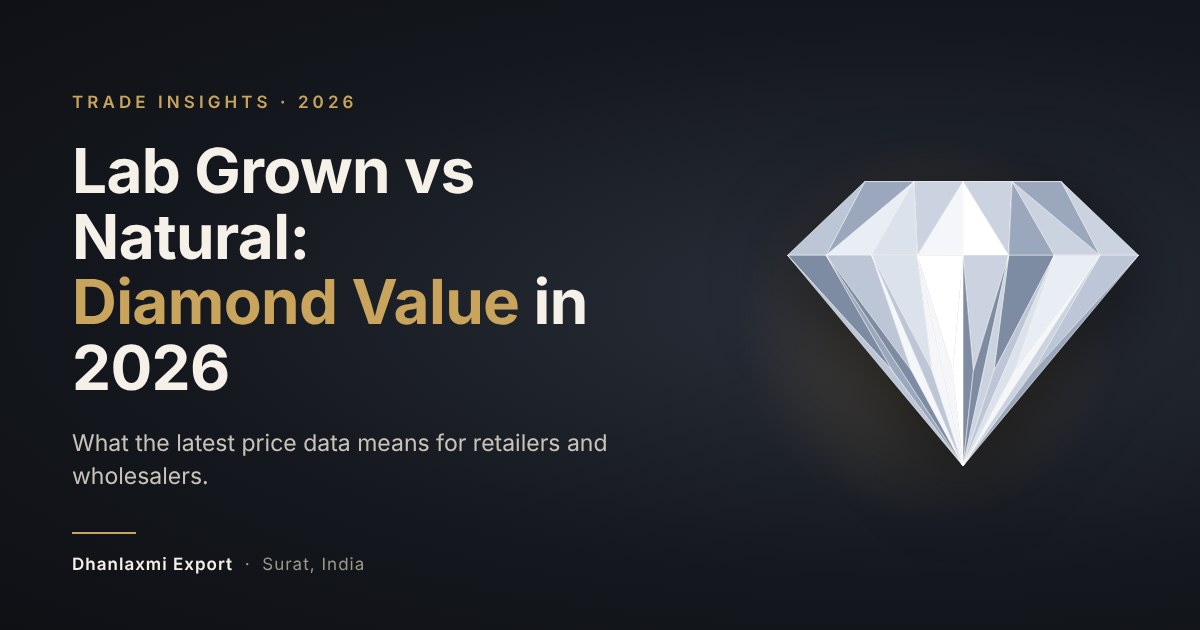Lab Grown vs Natural Diamond Value in 2026: A Quick Guide for Retailers