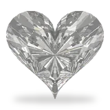 Heart cut diamond