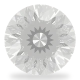 Round cut diamond